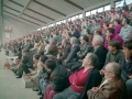 Espectadores de las finales de pelota del torneo del Diario Vasco