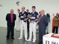 Entrega de trofeos de las finales de pelota del torneo del Diario Vasco