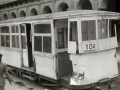 TRANVIAS NUMEROS 104 Y 29 ACCIDENTADOS EN SAN SEBASTIAN, ESTANDO EL NUMERO 104 EN LA CALLE SAN MARTIN. (Foto 4/4)