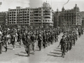 TROPAS DEL EJERCITO NACIONAL DESFILANDO POR  SAN SEBASTIAN. (Foto 2/3)