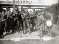 TROPAS PARTIENDO DESDE LA ESTACION DEL NORTE HACIA LA GUERRA DE AFRICA. (Foto 4/6)