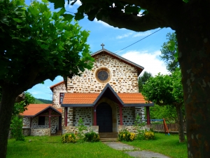 Oñatiko Zañartu auzoko Santa Krutz baseliza