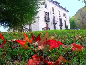 Otoño en el jardín del palacio Recalde