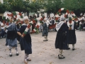 Euskal dantzen ikuskizuna Samiel jaietan