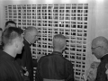 El arzobispo visitando a las monjas de clausura