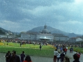 Vista general de la explanada delante del Santuario