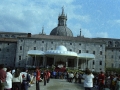 Santuario de Loiola durante la visita del Papa