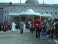 Santuario de Loiola durante la visita del Papa