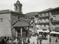 VISTA DE LA BASILICA DEL SANTO CRISTO Y AYUNTAMIENTO DE LEZO. (Foto 2/2)