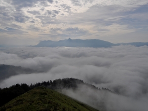 Goierri lainopean, Txindoki gainean Usurbetik