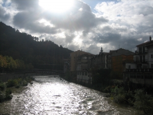 Oria erreka Tolosan.