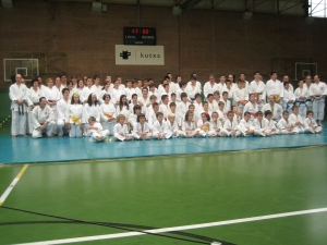 Shorinji-Kempo erakustaldia.