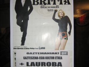 Dean&Britta kontzertua.