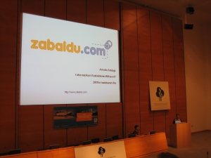 Zabalduko Arkaitz Zubiagaren hitzaldia.