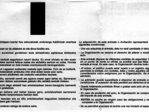 Ruper Ordorikaren kontzertu sarrera.