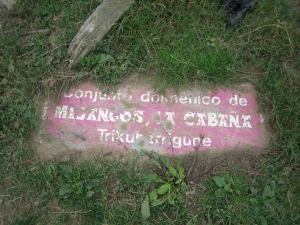 Mijangosko trikuharriaren seinalea.