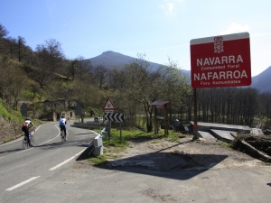 Nafarroa eta Gipuzkoako muga.