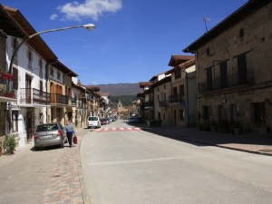 Arbizuko kale nagusia.