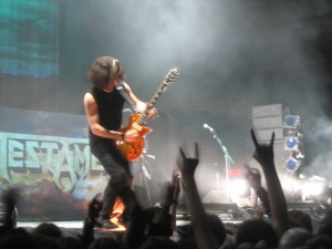Testament PriestFeast kontzertuan.