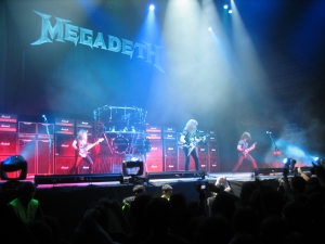 Megadeth kontzertua belodromoan.