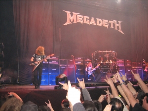 Megadeth kontzertua belodromoan.