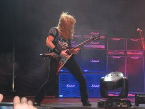 Megadeth kontzertua belodromoan.