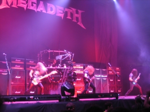Megadeth kontzertua belodromoan.