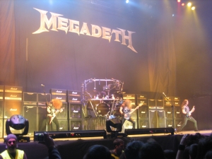 Megadeth kontzertua belodromoan.