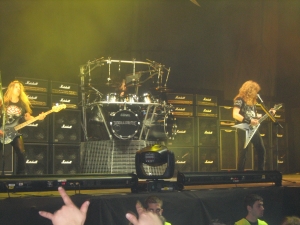 Megadeth kontzertua belodromoan.