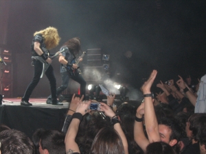 Megadeth kontzertua belodromoan.