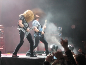 Megadeth kontzertua belodromoan.
