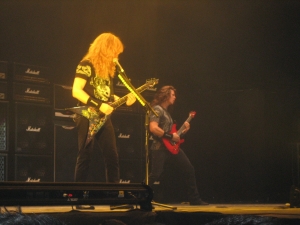 Megadeth kontzertua belodromoan.