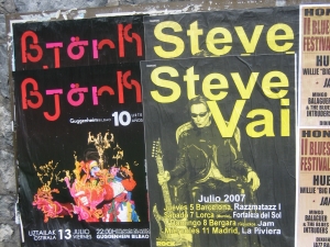 Steve Vairen kontzertuko kartela