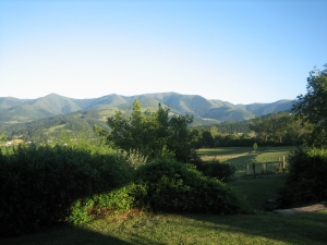 Ikuspegia El Avellano nekazalturismotik.