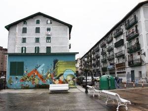 Graffitia Arana kalean.