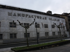 Olaran lantegia.