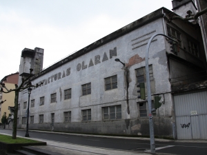 Olaran lantegia.