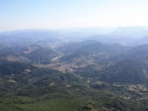 Zegama eta Goierri Aizkorritik.