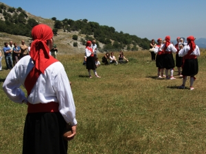 Aurtzakako dantzariak.