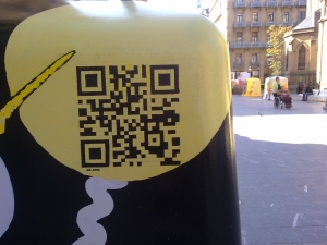 Reziklarte erakusketa Donostian.