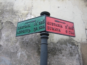Señal de tráfico.