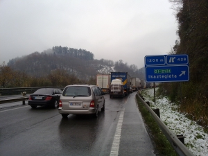 Trafiko pilaketa.