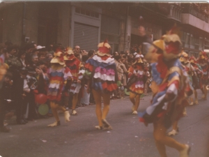 Inauteriak Etxaide kalean.