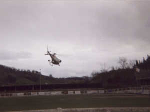 Helikopteroa Loinatzen.
