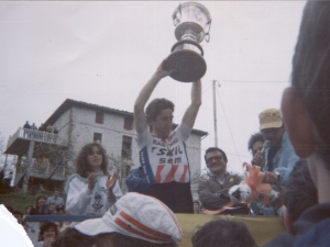 Sean Kelly podiumean