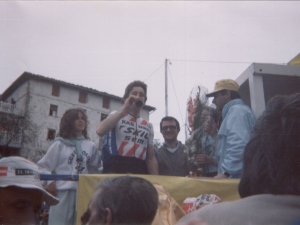 Sean Kelly podiumean