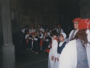 Herriko umeen dantzaldia Santa Fe jaietan