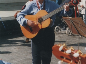 Gitarrajolea Santa Fe jaietan