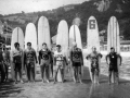 O. Elizalde y surfistas del campeonato Euromar (1968)